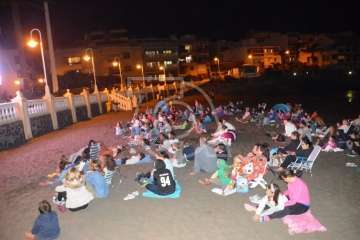 Cine de verano en Salinetas-Telde (Foto TA)